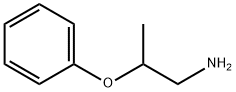 2-苯氧基丙基胺, 6437-49-6, 结构式