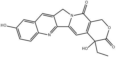 10-羟基喜树碱, 64439-81-2, 结构式