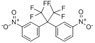 2,2-双(3-硝基苯基)六氟丙烷 结构式