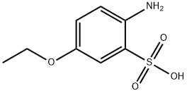 对氨基苯乙醚-3-磺酸 结构式