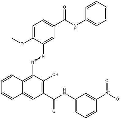 3-ヒドロキシ-4-[[2-メトキシ-5-(フェニルアミノカルボニル)フェニル]アゾ]-N-(3-ニトロフェニル)-2-ナフタレンカルボアミド