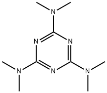 六甲蜜胺 结构式