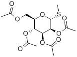 甲基-2,3,4,6-四-O-乙酰基-1-硫代-Α-D-吡喃甘露糖苷 结构式