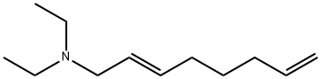(E)-N,N-Diethyl-2,7-octadien-1-amine 结构式