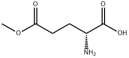 D-谷氨酸-5-甲酯 结构式