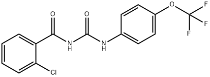 2-Chlor-N-[[[4-(trifluormethoxy)phenyl]amino]carbonyl]benzamid