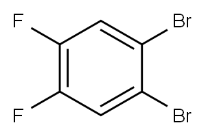 1,2-二溴-4,5-二氟苯 结构式