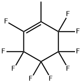 2,3,3,4,4,5,5,6,6-Nonafluoro-1-methyl-1-cyclohexene Structure