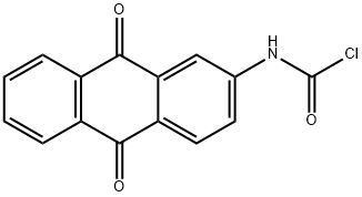 2,2'-ウレイレンビス(9,10-アントラセンジオン) 化学構造式