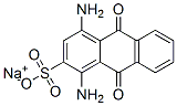 1,4-Diamino-2-sodium anthraquinone sulfonate Structure