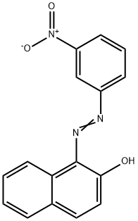 1-[(3-硝基苯基)偶氮]-2-萘酚, 6471-46-1, 结构式