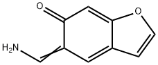 6(5H)-Benzofuranone,  5-(aminomethylene)- Structure