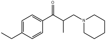 エペリゾン 化学構造式
