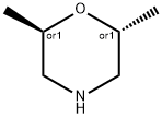 TRANS-2,6-ジメチルモルホリン 化学構造式