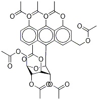 双醋瑞因杂质 结构式
