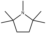 1,2,2,5,5-ペンタメチルピロリジン 化学構造式