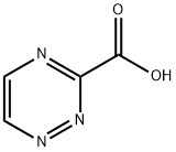 1,2,4-三嗪-3-甲酸, 6498-04-0, 结构式