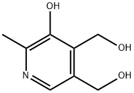 ピリドキシン 化学構造式