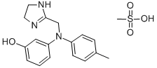 Phentolamine mesilate Struktur