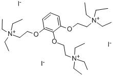 加拉碘铵, 65-29-2, 结构式
