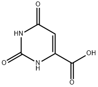 Orotic acid Struktur