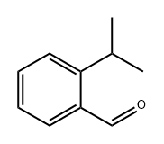 2-イソプロピルベンズアルデヒド 化学構造式