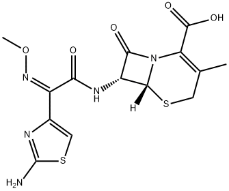 盐酸头孢他美, 65052-63-3, 结构式