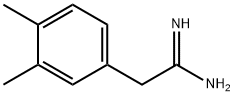 2-(3,4-DIMETHYL-PHENYL)-ACETAMIDINE 结构式