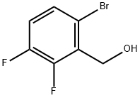6-BROMO-2,3-DIFLUOROBENZENEMETHANOL Structure