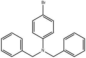 N,N-联苄基-4-溴苯胺 结构式