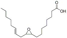 9,10-epoxy-12-octadecenoic acid 结构式