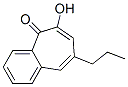 5H-Benzocyclohepten-5-one, 6-hydroxy-8-propyl- (9CI) Structure
