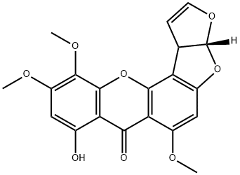 5,6-dimethoxysterigmatocystin Structure
