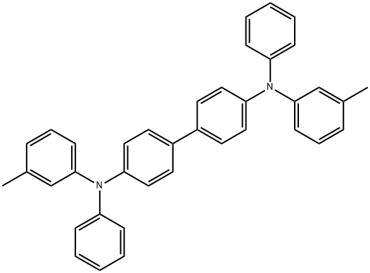 N,N'-二苯基-N,N'-二(3-甲基苯基)-1,1'-联苯-4,4'-二胺 结构式