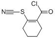 Thiocyanic acid, 2-(chlorocarbonyl)-1-cyclohexen-1-yl ester (9CI) 结构式