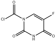 1(2H)-Pyrimidinecarbonylchloride,5-fluoro-3,4-dihydro-2,4-dioxo-(9CI) 结构式