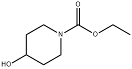 Ethyl 4-hydroxypiperidine-1-carboxylate Struktur