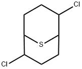 2,6-Dichloro-9-thiabicyclo(3.3.1)nonane 结构式