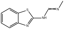 Methanimidamide, N-2-benzothiazolyl-N-methyl- (9CI) 结构式