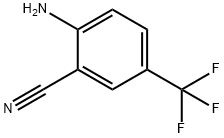 2-氨基-5-三氟甲基苯腈, 6526-08-5, 结构式