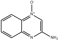 2-Quinoxalinamine,  4-oxide Struktur