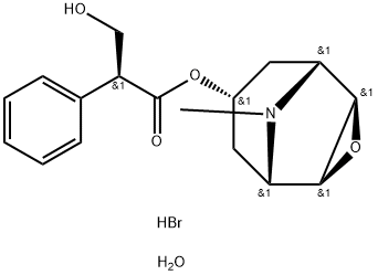 氢溴酸菪胺, 6533-68-2, 结构式
