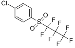 4-(Heptafluoropropylsulfonyl)chlorobenzene 结构式