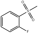 2-FLUOROPHENYLMETHYLSULFONE Structure
