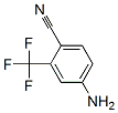 4-アミノ-2-(トリフルオロメチル)ベンゾニトリル 化学構造式