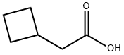 2-シクロブチル酢酸 化学構造式