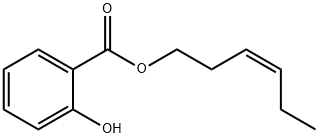 サリチル酸 cis-3-ヘキセン-1-イル 化学構造式