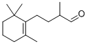 2-甲基-4-(2,6,6-三甲基2-环己烯-1-亚基)丁醛 结构式