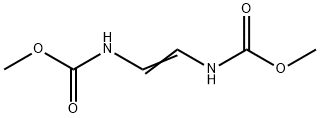 Carbamic  acid,  1,2-ethenediylbis-,  dimethyl  ester  (9CI) Structure