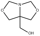 (3,7-ジオキサ-5-アザビシクロ[3.3.0]オクタン-1-イル)メタノール 化学構造式